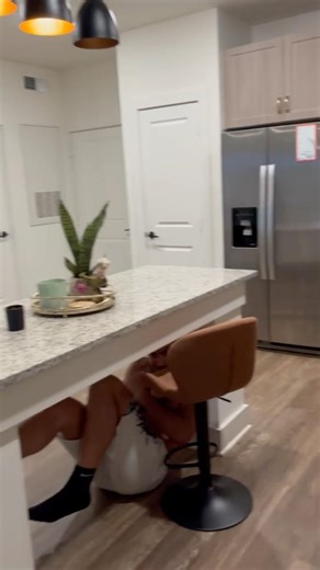 George Gets Caught Hiding Under The Table 😂😂