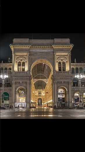 Inside Milan’s Most Luxurious Gallery — Galleria Vittorio Emanuele II ✨🇮🇹