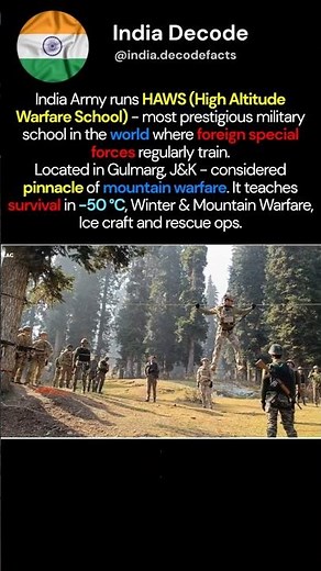 How soldiers train for🏔️ -50 °C mountain wars? | Explained HAWS, Indian Army
