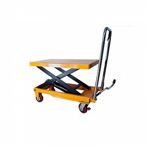 [Hot Item] Manual Scissor Lift Platform Table 500kq Cart Manual Mobile Scissor Lift Table