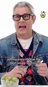 has anyone tried these viral frozen grapes with jello powder? let us know 👇 | First We Feast