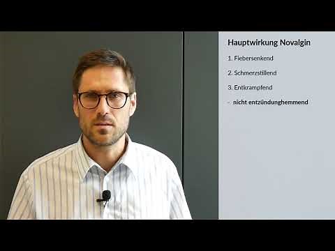Dr. Tobias Weigl - Schmerzmittel Novalgin Novaminsulfon Wirkung Dosierung & Nebenwirkungen IH