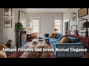 Inside a Stunning Greek Revival Home Embracing 19th-Century Design with Attention to Detail