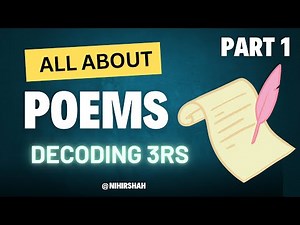 Introduction to Poems: The 3Rs in Poem | Part 1