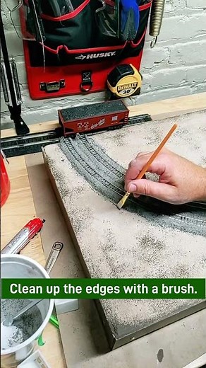 Applying Ballast to Kato Unitrack