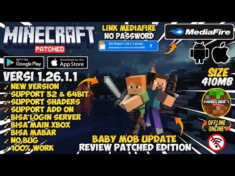 Minecraft Patch 1.26 || Latest 2026 || Minecraft Patch 1.26.1.1 || Review Update Baby Mob