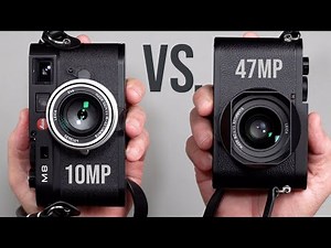 10 MEGAPIXEL VS 47 MEGAPIXEL - Leica M8 vs Q2 Monochrom