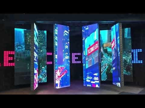 Motion, Light, Technology: Kinetic LED Screens in Action