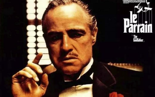教父1中（马龙白兰度）的经典镜头