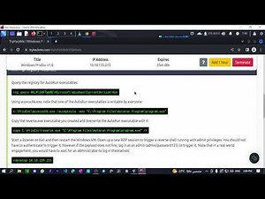 TryHackMe Windows PrivEsc Walkthrough task7&8