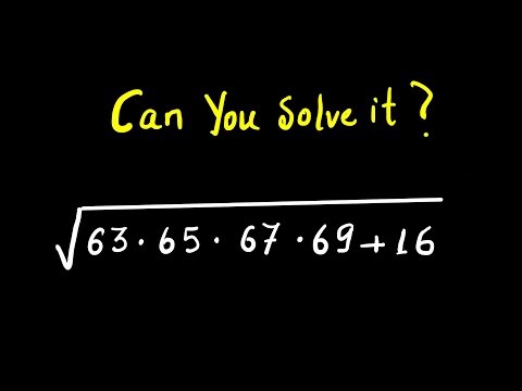 Fun trick to solve square root problem | Math Olympiad