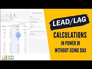 Lead/Lag calculations in Power BI without using DAX