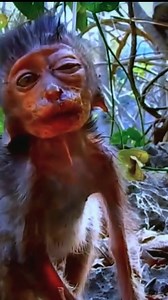 Orphaned Baby Monkey Struggles to Survive Without Mother’s Milk, Clings to Life Despite Growing Weak 💖🌿 #baby #NewsUpdate #monkey #Very #reels #Leo #newborn #cute #milkyway #crying | Monkey Cambodia