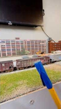 😂uncoupling model train car Hack#modelrailroad#modeltrains