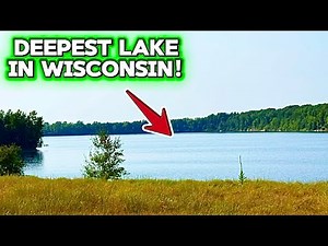 Fishing the DEEPEST Lake in Wisconsin! (You NEED to Visit Here!)