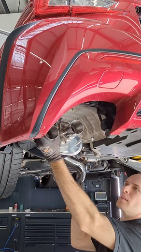 Armytrix exhaust for the Lexus V8 😎 #mechanic #repair #tuning #lexus #RCF #exhaustsound #armytrix #jdm #exhaustsound #v8 | Marius RBE