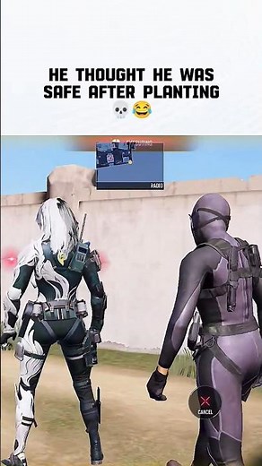HE THOUGHT HE WAS SAFE AFTER PLANTING 💀😂 #codm #codmobile #codmfunnymoments #codmfunnyshorts