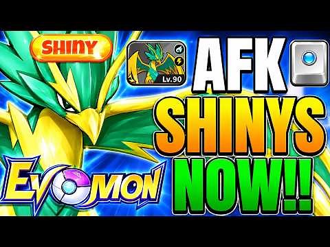 Best AFK Macro Method for SHINY Hunting in Evomon! (ROBLOX)