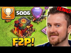LEGEND as NEW F2P in 12 DAYS for ENDLESS ORES! (Clash of Clans) (F2P #3)