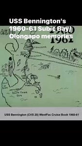 USS Bennington's 1960-61 Subic Bay/ Olongapo memories. (Photos from the USS Bennington 1960-61 Westpac Cruise Book). Please "like" and "follow" my page to see more old and current photos/ videos of Olongapo, Subic Bay, and Zambales. https:// www.facebook.com/ Olongapoblogger? mibextid=LQQJ4d | TAGA GAPO KA BA? Olongapo and Subic Bay Memories