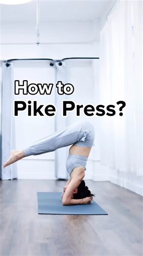Christine Sit｜Yoga Teacher on Instagram: "【Headstand tips : How to Pike press? 】Save & Try! To pike up successfully, think about this : 1-Keep the spine straight 2-Lift through the hip In this tutorial, I shows you 2 x way to practice which depends on your hamstrings flexibility. Enjoy & have fun! Ask me in comment if you have questions about this practice ! Good lucky🙏🥰 ————————————— 📆Class schedule pls visit / www.cforstudio.yoga 🧘‍♀️ Personal Website / christine-sit.com 📌Follow us/ @cfor