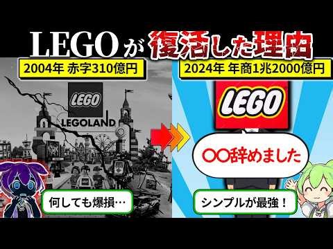 The reason LEGO was able to recover from being on the verge of bankruptcy