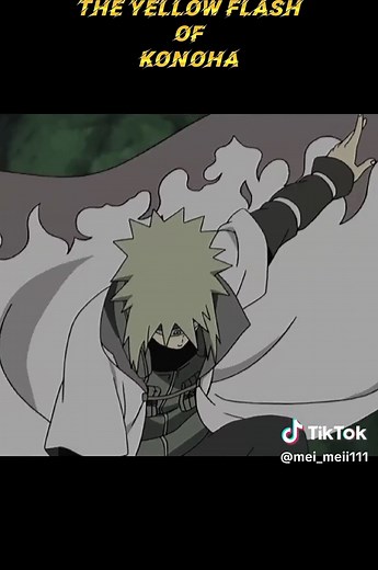 Minato The Yellow Flash of Konoha ⚡ #minatonamikaze #yellowflash #narutoshippuden #fight