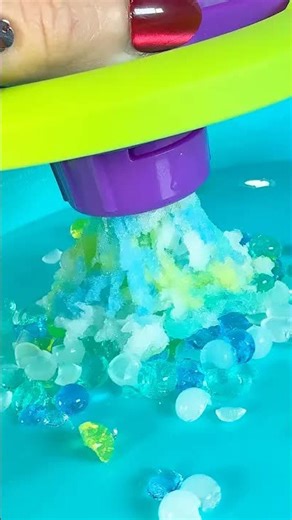 Glow in the dark Orbeez sensation station #asmr #orbeez #nostalgia