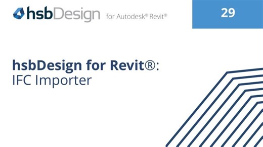 IFC Import on Revit® | Timber Framing | hsbDesign 29 for Revit®