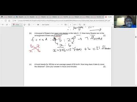 how to calculate a ratio question