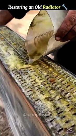 Damaged Radiator Repair & Restoration | Full Process