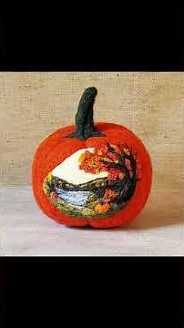 Got scrap wool? Use it inside bigger projects. Comment PUMPKIN for a link to the tutorial.