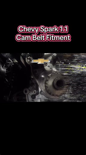 Chevy Spark 1.1 - Cam Belt Tming Mark's. #chevy #timing