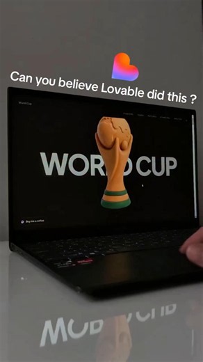 Developers Won't Believe This AI Tool 😍 #developer #programming #loveable #tech #ai #worldcup2026