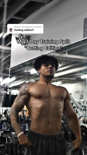 3 Day Training Split for Cutting Season | Workout Schedule & Macro Split Guide