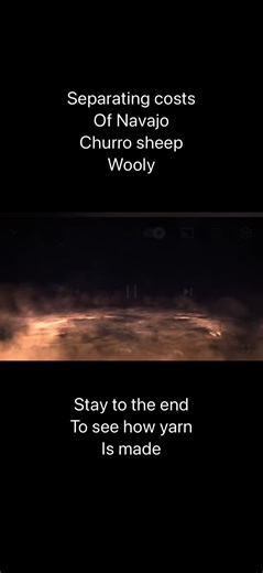 Watch how I separate the inner and outer coat of a Navajo Churro sheep wool. Stay to the end to see how I spin yarn. #fiberprep #woolprepping #handspinningyarn #woolcombing#FilmoraGoVideoEditor&Maker