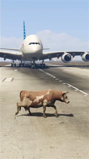 Shocking Runway Mistake! Boeing 737 vs Airbus Emergency Landing | GTA V #ttail #crewlife #fsx