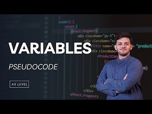 Pseudocode Variables - Declaration & Assignment (FULL) | AS Level CS | 9618