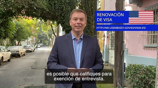 Si tu visa está vencida, o a punto de vencer, te recomendamos iniciar el proceso de renovación con anticipación. | Embajada Estados Unidos en México