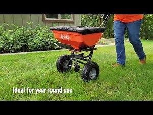01 Introduction Agri-Fab 85 lb Push Broadcast Spreader [45-0575]