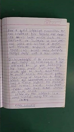 Advantages and disadvantages of internet