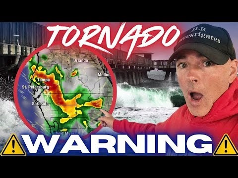 🔴 TORNADO WATCH! Coastline. STORM CHASING!! Florida. LIVE.