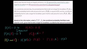 Calculating conditional probability