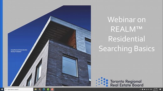 REALM™ Searching Basics Residential [PD 2022]