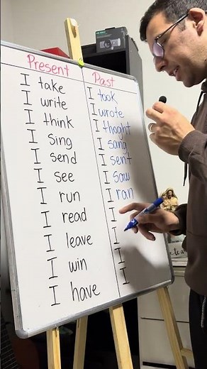Verbos em inglês #english #ingles #englishteacher #englishlesson #englishlearning