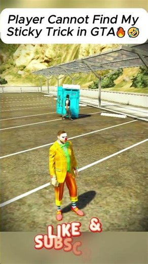 player cannot find my sticky trick in gta🤣🔥 #gta #visitfranklin #gtaonline #gaming #funny #gtav