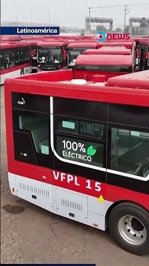 🇨🇱 Chile apuesta por los buses eléctricos: avanza la transformación del transporte público