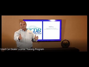 Used Car Dealer Training Program: Preparing YOU 4 Business!