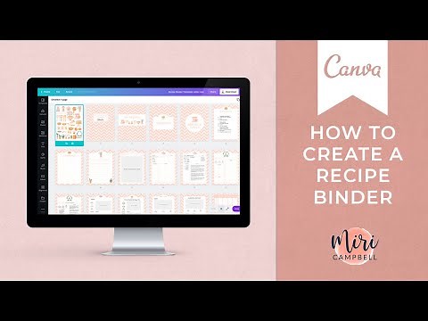 How to Create a Printable Recipe Binder