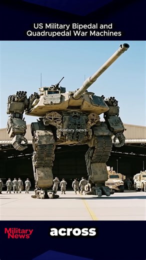 US Military Bipedal and Quadrupedal War Machines | military news